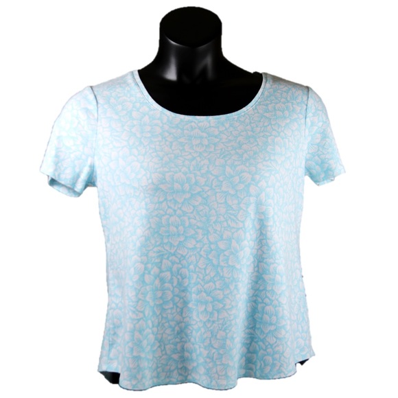 CHICOS Size 2 Large Ultimate Tee Blouse [Like New] - Picture 1 of 8